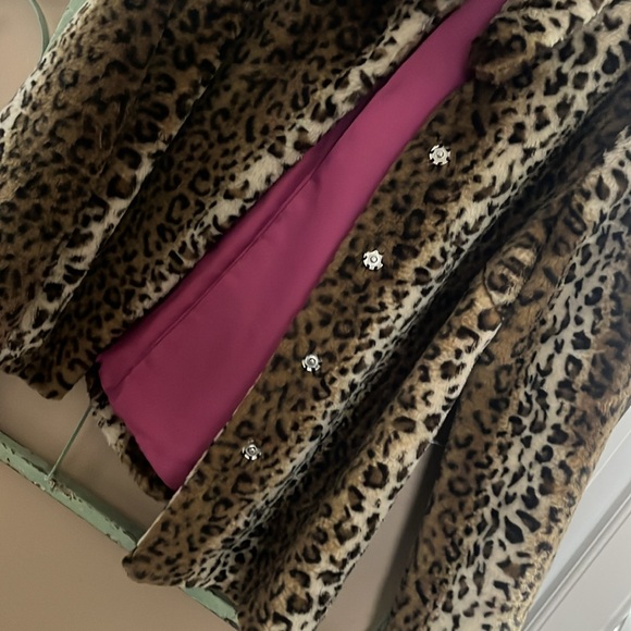 Faux fur Forever 21 jacket med - Picture 8 of 8